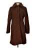 J.Crew 100% Polyester Brown Coat Size S - photo 1