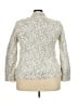 Appleseeds Ivory Gray Blazer Size 18 - photo 2