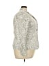 Appleseeds Ivory Gray Blazer Size 18 - photo 4