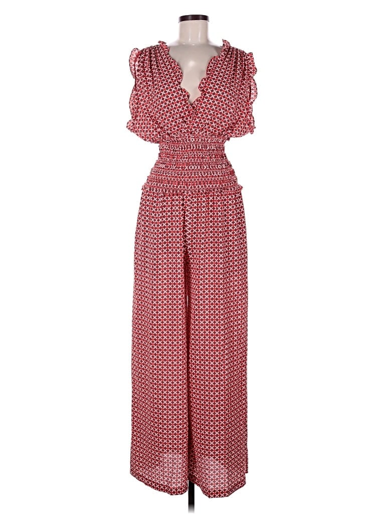 Pre-owned Max Studio Jumpsuit In Red