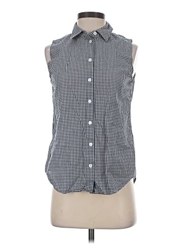 Equipment Sleeveless Button-Down Shirt (view 1)
