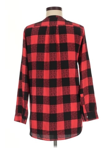 Sandro Long Sleeve Silk Top (view 2)