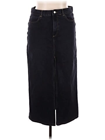 Zara Denim Skirt (view 1)