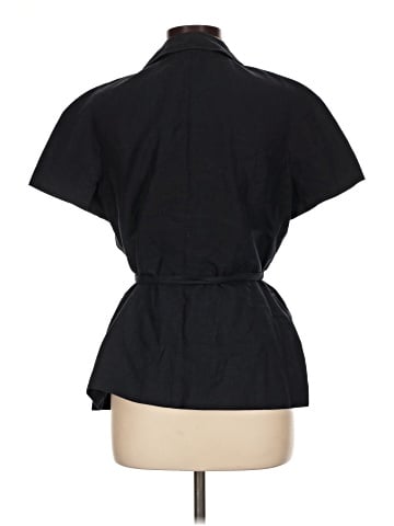 Ellen Tracy Short Sleeve Blouse (view 2)