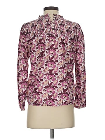 Liberty Art Fabrics for J.Crew Long Sleeve Blouse (view 2)
