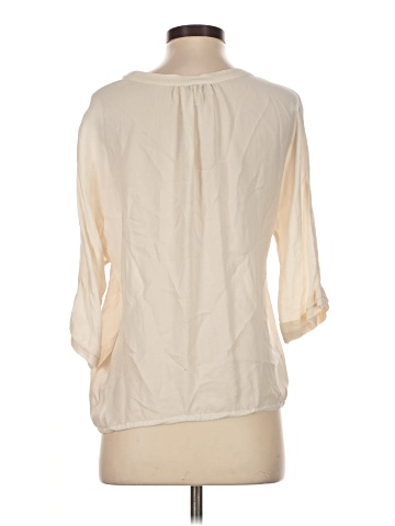 Joie 3/4 Sleeve Silk Top (view 2)
