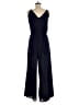 Three Eighty Two Solid Blue Jumpsuit Size M - photo 2