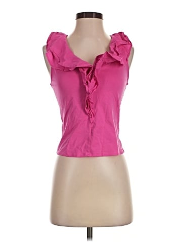 MNG Sleeveless Blouse (view 1)