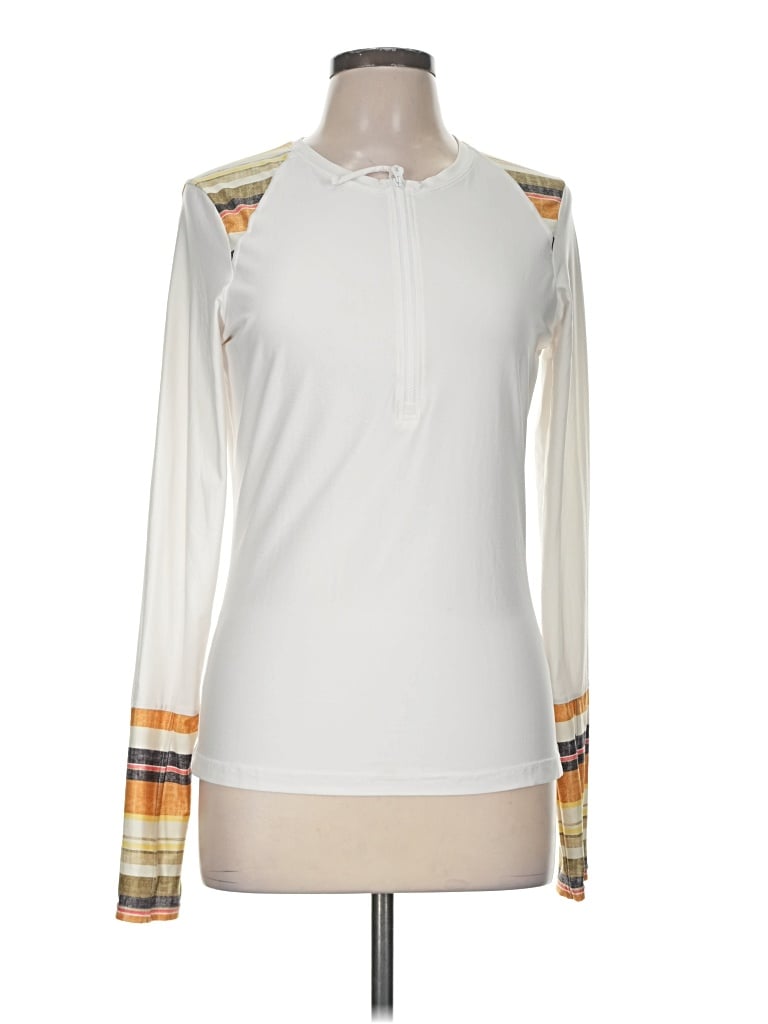 Pre-owned Prana Long Sleeve T-shirt In Ivory