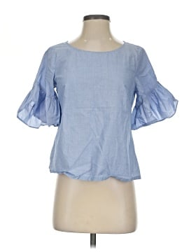 Madewell Ruffle-Sleeve Top (view 1)