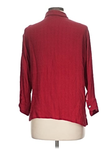 Chico's Design 3/4 Sleeve Button-Down Shirt (view 2)