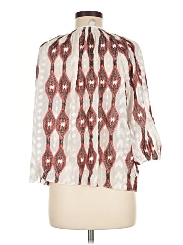 Line & Dot 3/4 Sleeve Blouse (view 2)