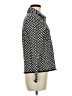 Kate Hill Chevron-herringbone Ivory Black Jacket Size M - photo 4
