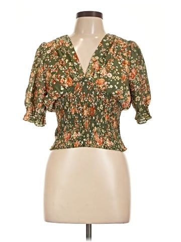 Almost Famous Short Sleeve Blouse (view 1)
