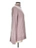 Max Studio 100% Cashmere Solid Pink Cashmere Pullover Sweater Size L - photo 4