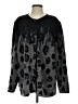 Stizzoli 100% Wool Animal Print Black Wool Cardigan Size EU (IT) 40 / US 4 (estimated) - photo 1
