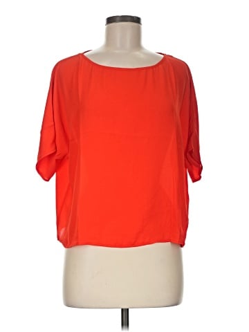 Three Eighty Two Short Sleeve Blouse (view 1)