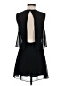 BCBGeneration 100% Recycled Polyester Solid Black Cocktail Dress Size XXS - photo 2