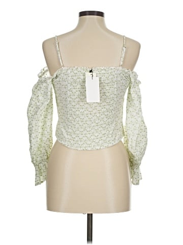 Line & Dot 3/4 Sleeve Blouse (view 2)