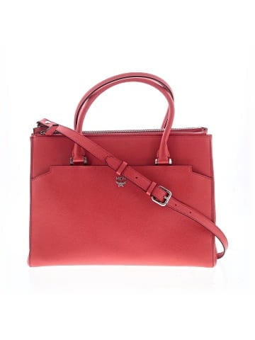 MCM Leather Satchel (view 1)