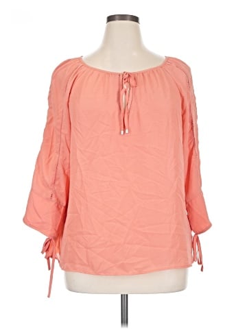 Counterparts 3/4 Sleeve Blouse (view 1)