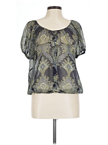 Charlotte Russe Short Sleeve Blouse (view 1)