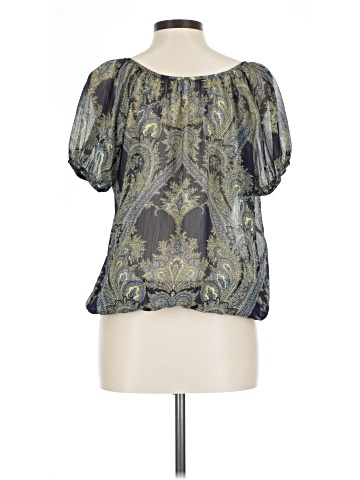 Charlotte Russe Short Sleeve Blouse (view 2)