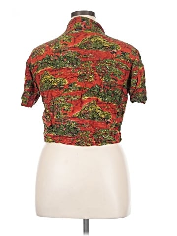 RVCA Short Sleeve Blouse (view 2)