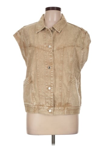 Elan Denim Vest (view 1)