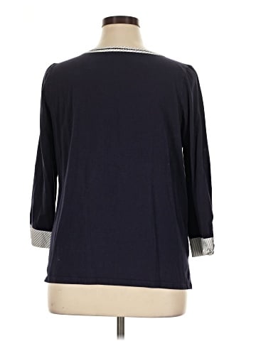 Talbots Outlet 3/4 Sleeve Top (view 2)