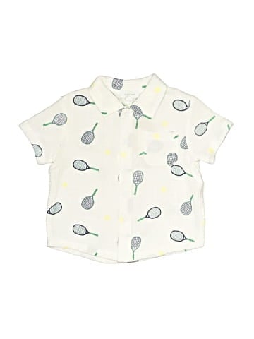 Angel Dear Short Sleeve Button-Down Shirt (view 1)
