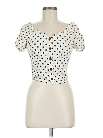 Monteau Short Sleeve Blouse (view 1)