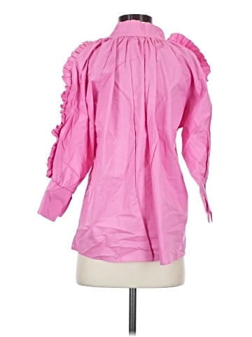Karlie 3/4 Sleeve Button-Down Shirt (view 2)