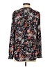 Daniel Rainn 100% Polyester Floral Black Long Sleeve Blouse Size S - photo 2