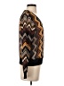 Missoni For Target 100% Polyester Chevron-herringbone Brown Pullover Sweater Size XS - photo 4