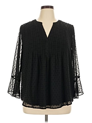 Style&Co 3/4 Sleeve Blouse (view 1)