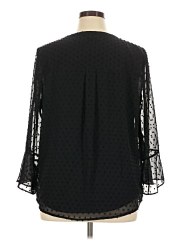 Style&Co 3/4 Sleeve Blouse (view 2)