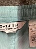 Athleta Solid Blue Athletic Shorts Size 1X - photo 3