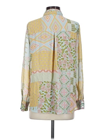 Rose + Olive Long Sleeve Blouse (view 2)