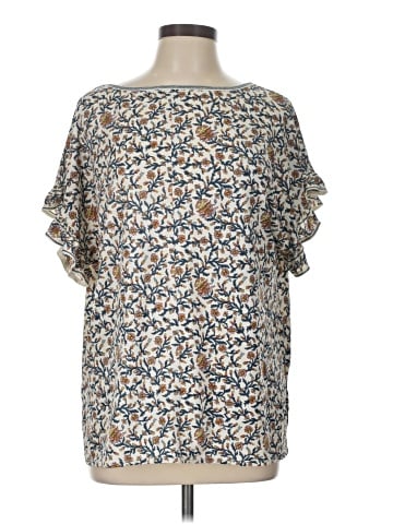 Max Studio Short Sleeve Blouse (view 1)