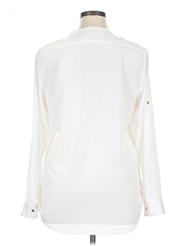 Calvin Klein Long Sleeve Blouse (view 2)