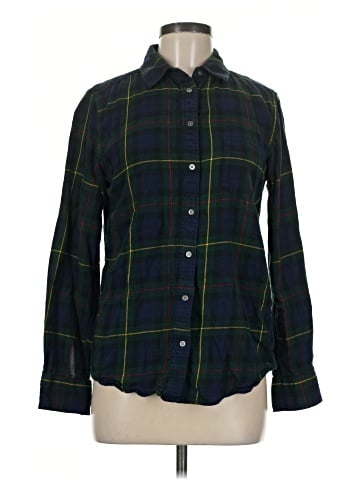 Uniqlo Long Sleeve Button-Down Shirt (view 1)