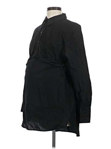 Gap - Maternity Long Sleeve Button-Down Shirt (view 1)