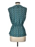 Max Studio 100% Polyester Teal Sleeveless Blouse Size L - photo 2