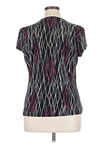 Liz & Co. Short Sleeve Blouse (view 2)