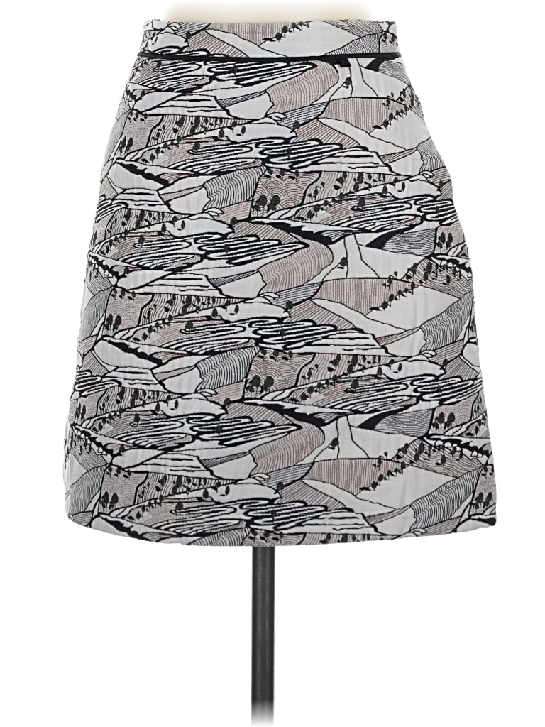 Pre-owned Ted Baker Casual Skirt In Gray