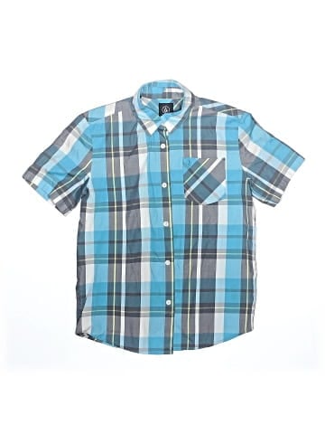 Volcom Short Sleeve Button-Down Shirt (view 1)