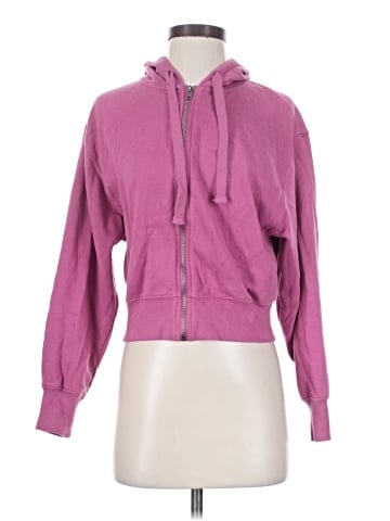Hippie Rose Zip Up Hoodie (view 1)