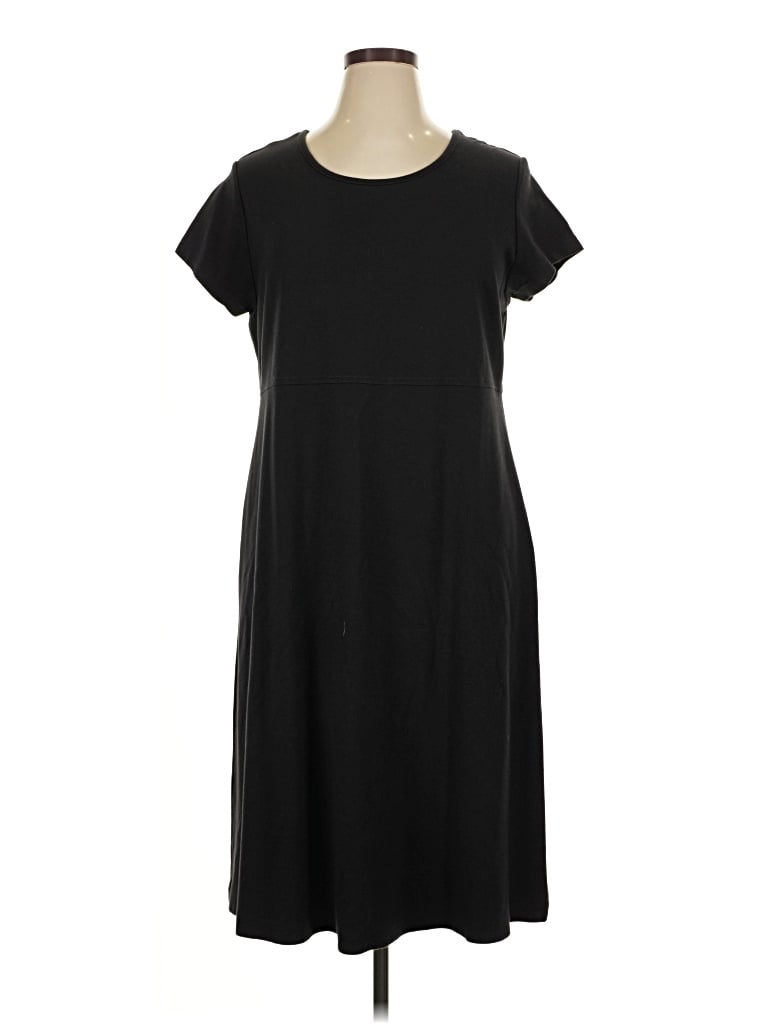 Pre-owned L.l.bean Casual Dress In Black