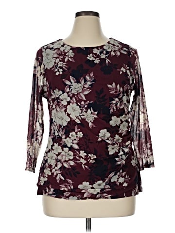Charter Club 3/4 Sleeve Blouse (view 1)